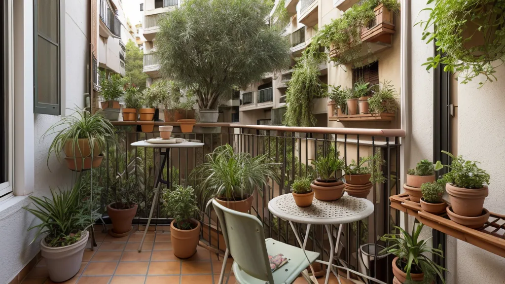 Kokedama de Sansevieria en un escritorio de trabajo moderno como decoración duradera.